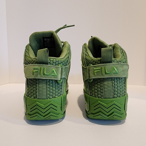 Fila Grant Hill 2 Woven Men's Basketball Sneaker Forrest Green 12 1BM01364-300. - Picture 5 of 9
